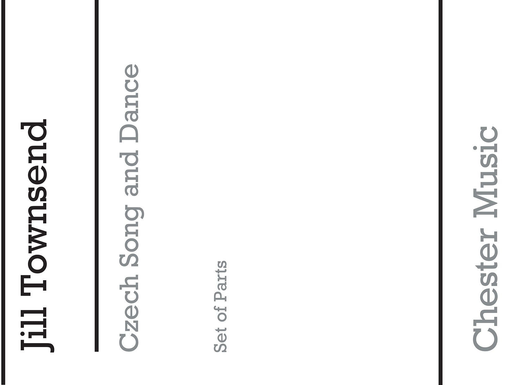 Playstring Moderately Easy No 3 Czech Song & Dance de Townsend, Livre pour orchestre