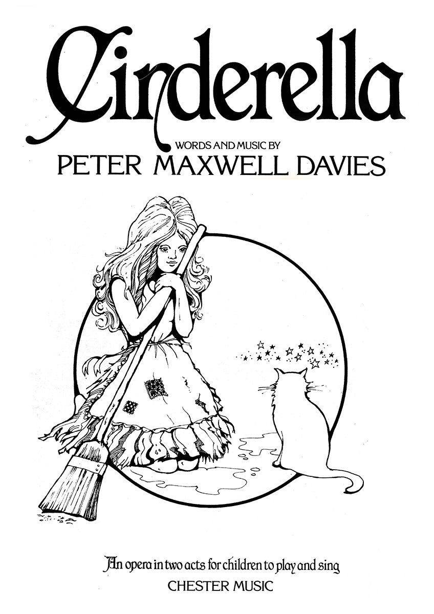 Cinderella Parts de Peter Maxwell Davies, Livre pour ensemble de chambre