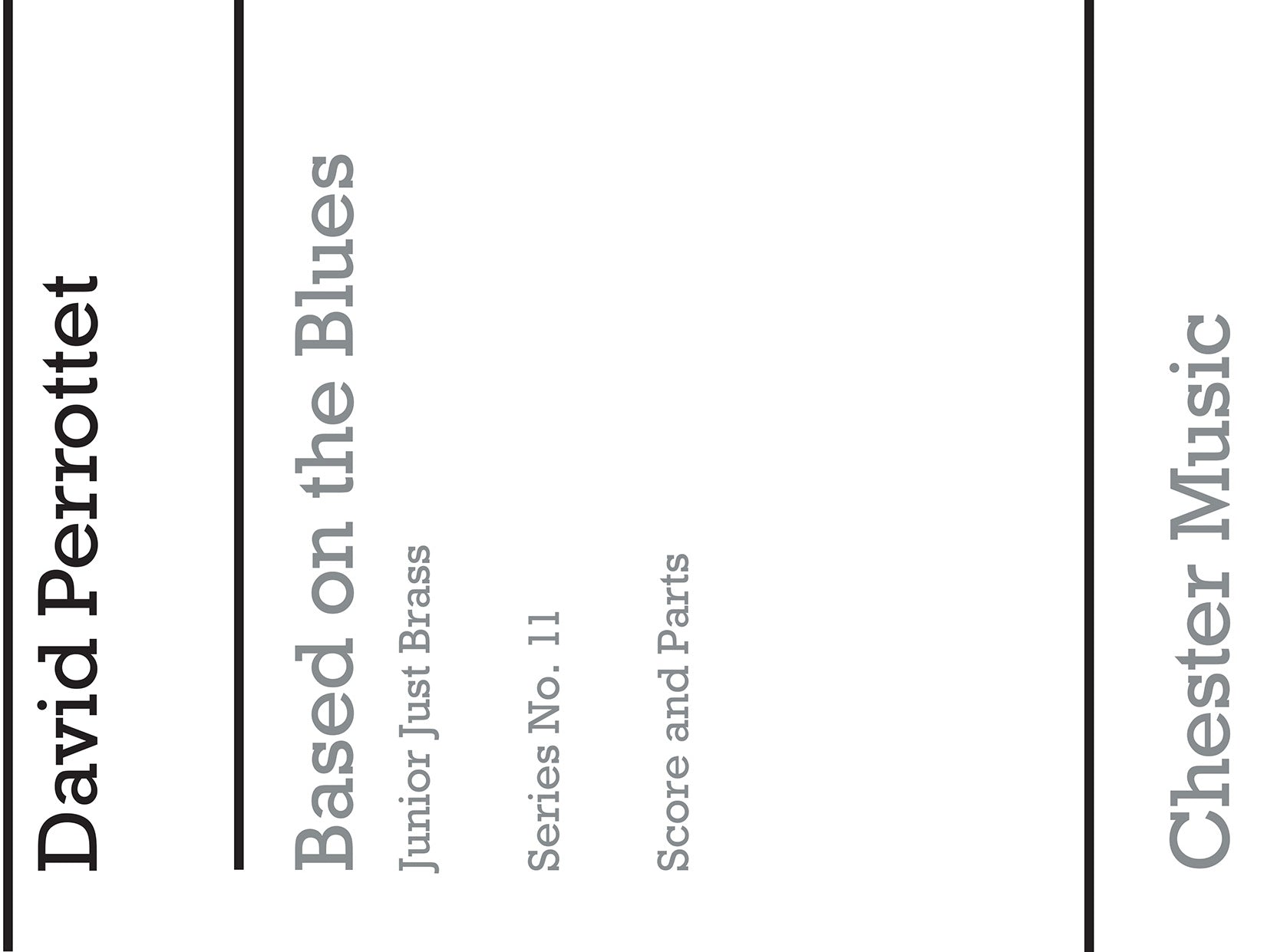 Based On The Blues de David Perrottet, Partition + parties pour quintette de cuivres