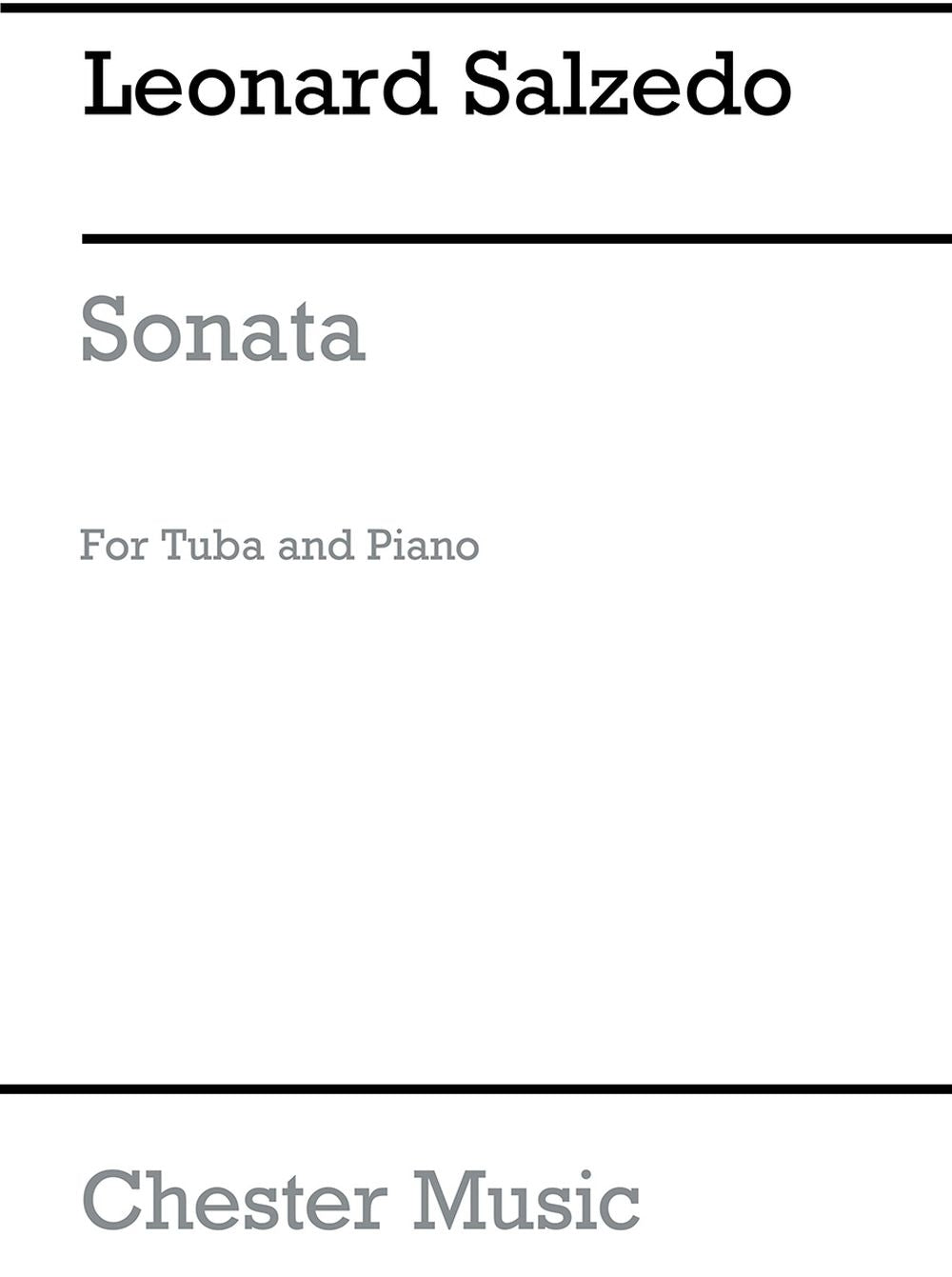 Sonata for Tuba and Piano Op.93 de Leonard Salzedo, Livre pour tuba et Piano