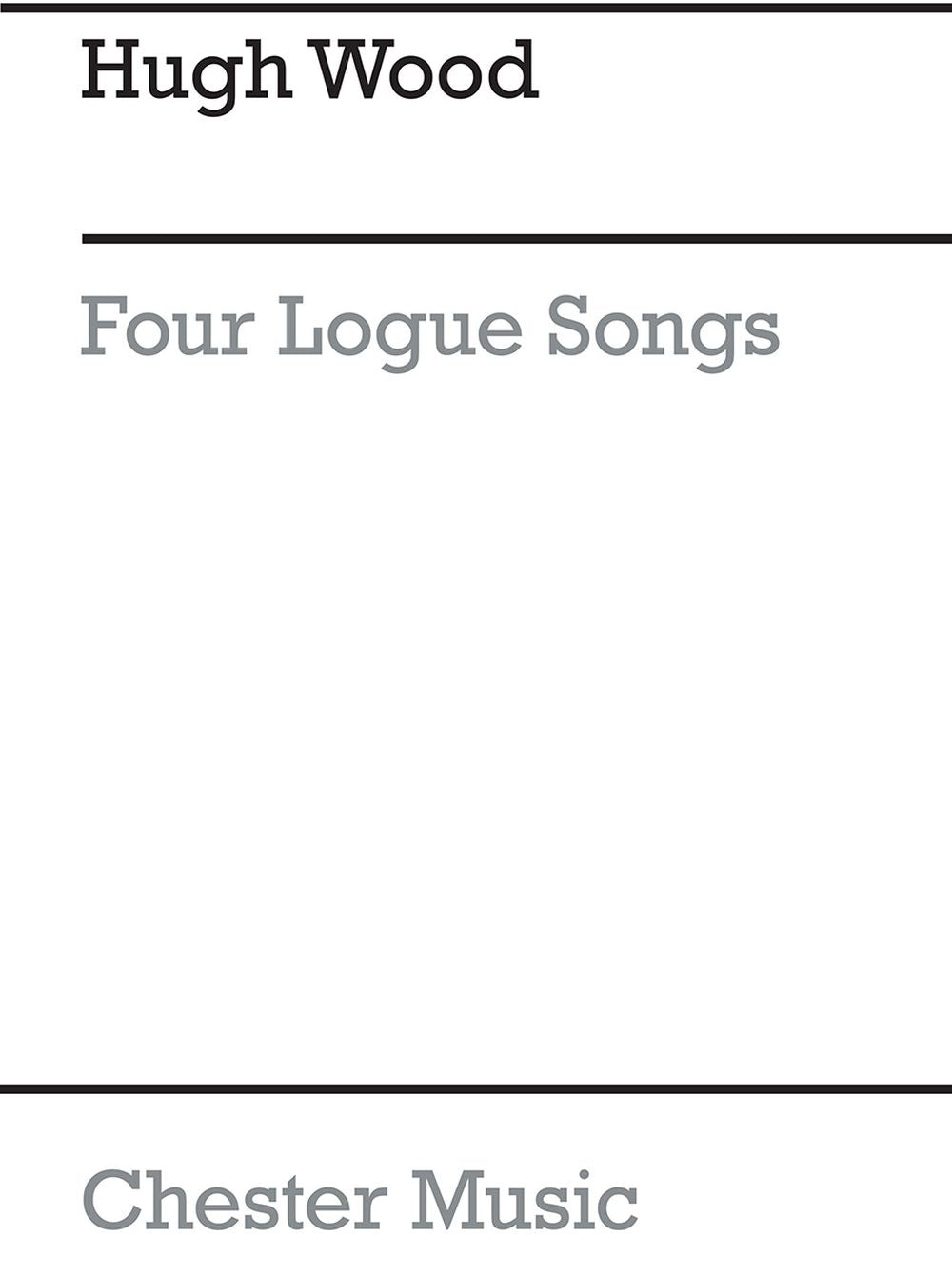 4 Songs Op.2 de Hugh Wood, Partition pour ensemble de chambre