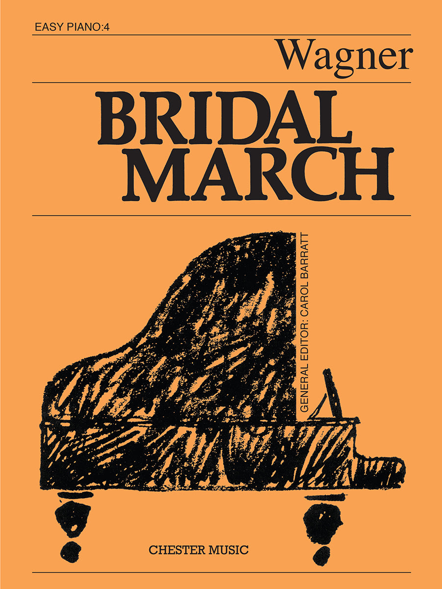 Bridal March de Richard Wagner, Livre pour piano facile