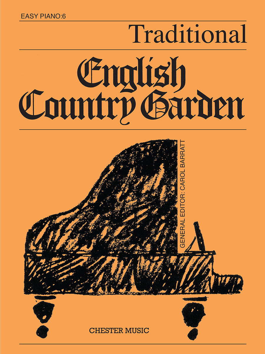 English Country Garden, Livre pour piano facile