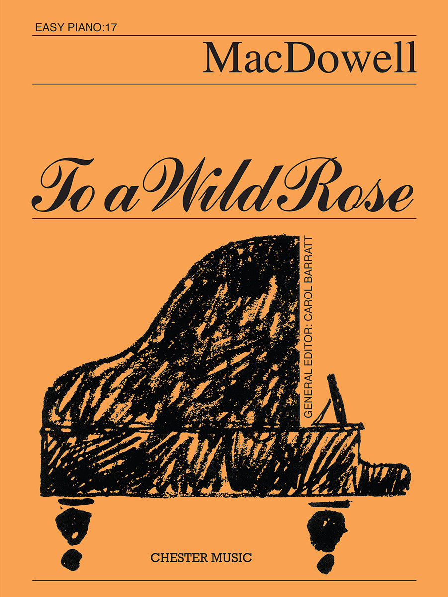 To a Wild Rose (Easy Piano No.17) de Edward MacDowell, Livre pour piano facile