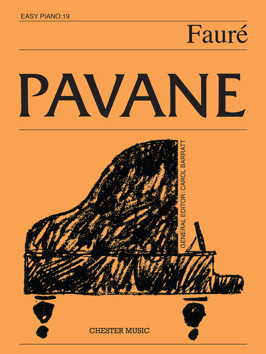 Pavane de Gabriel Fauré, Livre pour piano facile