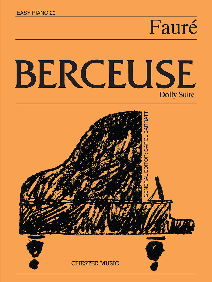 Berceuse (Easy Piano No.20) de Gabriel Fauré, Livre pour piano facile
