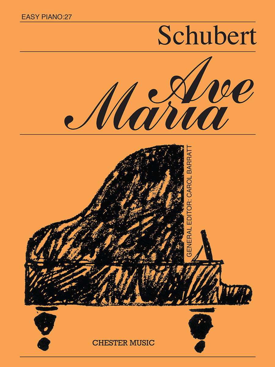 Ave Maria de Franz Schubert, Livre pour piano facile