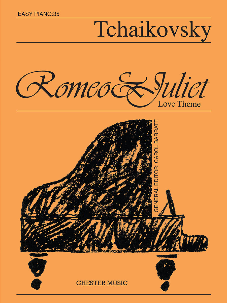 Romeo and Juliet (Easy Piano No.35) de Pyotr Ilyich Tchaikovsky, Feuillet pour piano facile