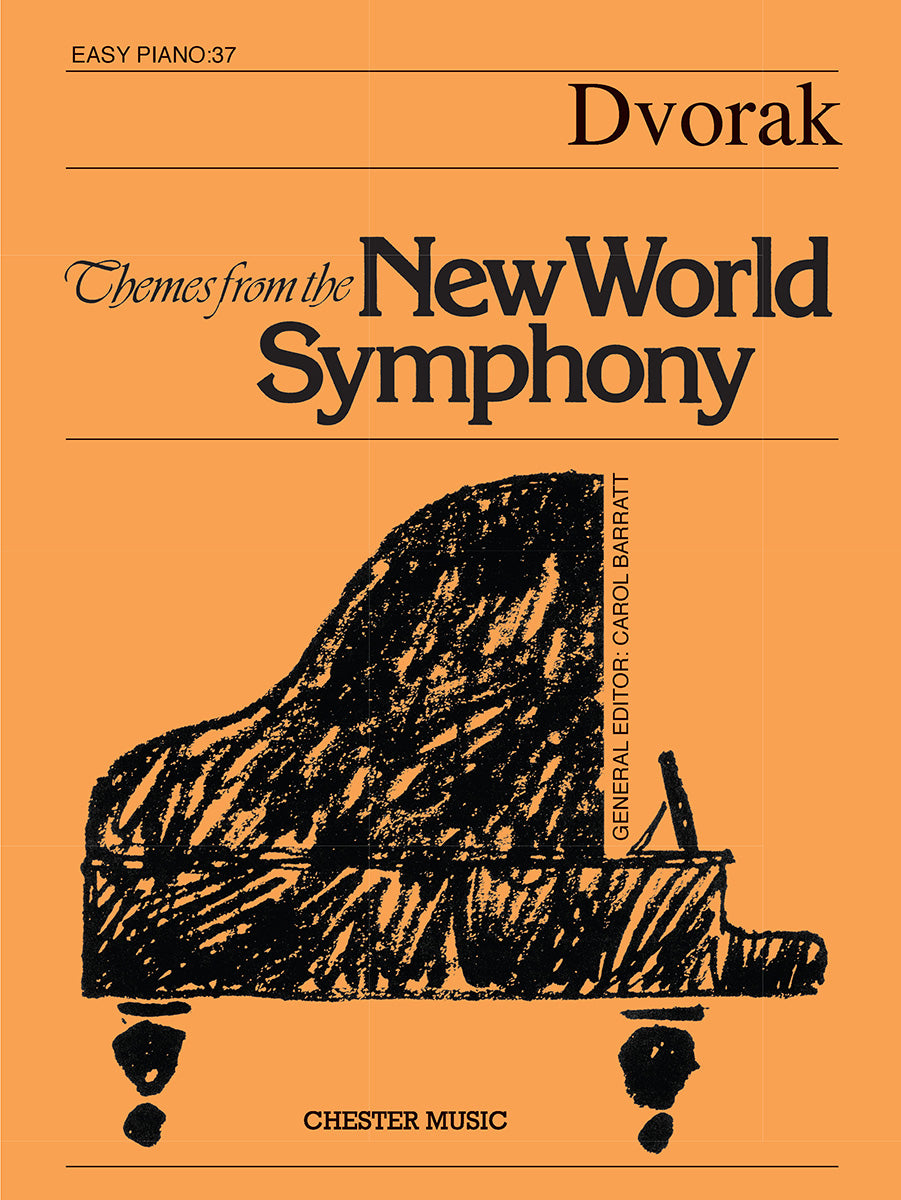 Themes From The New World Symphony de Antonín Dvořák, Livre pour piano facile
