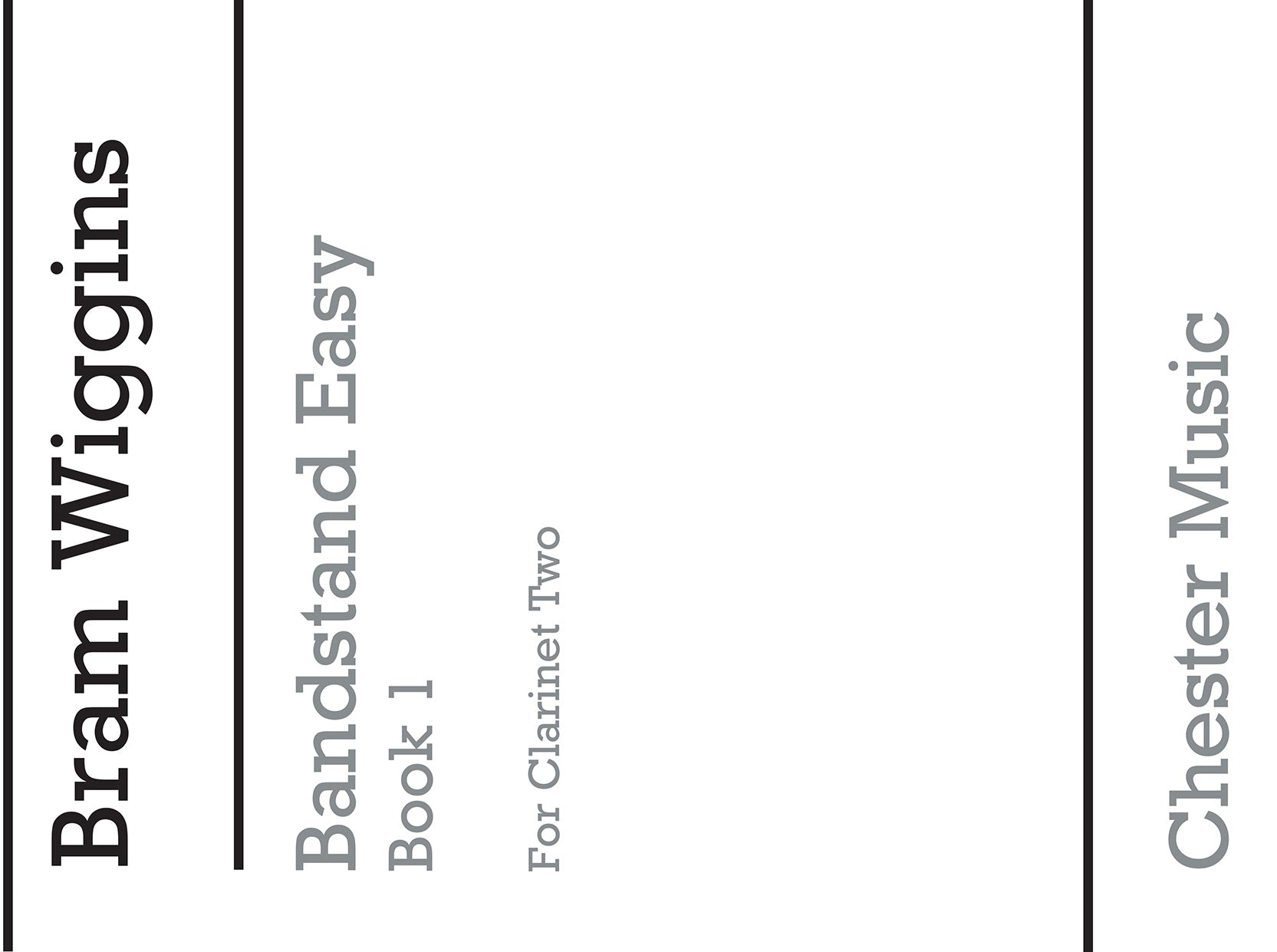 Bandstand Easy Book 1 (Clarinet 2), Partie séparée pour clarinette