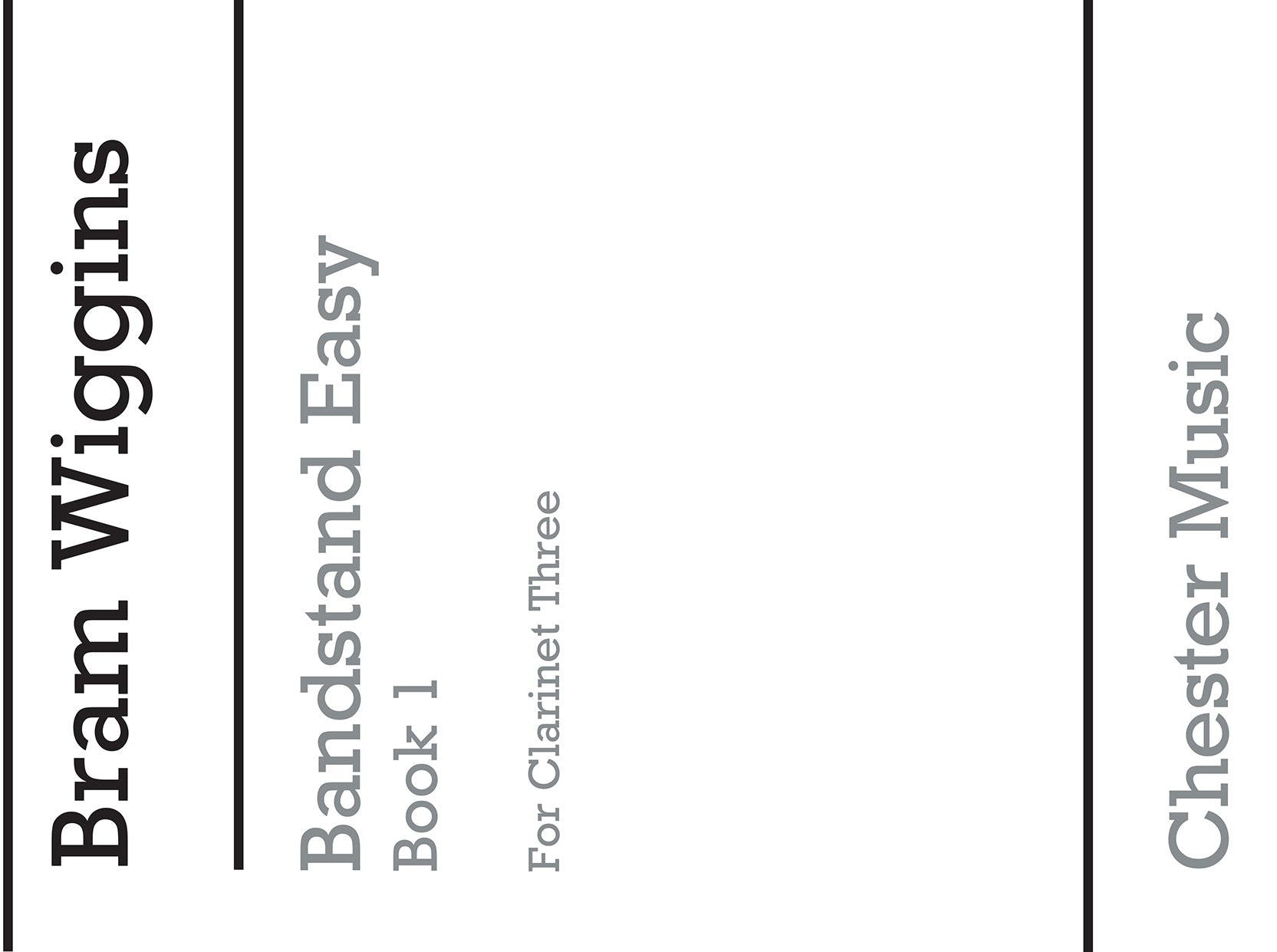 Bandstand Easy Book 1 (Clarinet 3), Partie séparée pour clarinette