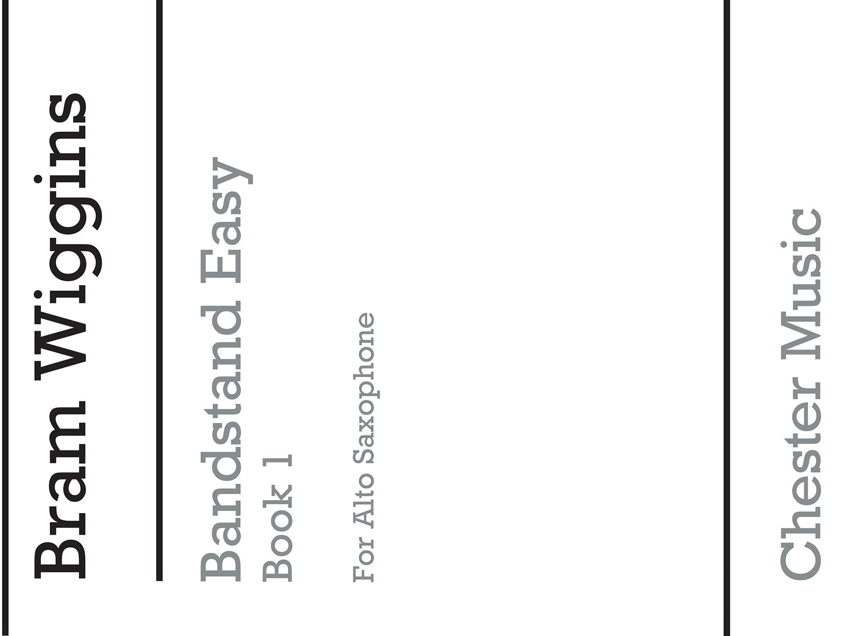 Bandstand Easy Book 1 (Alto Saxophone 1), Livre pour saxophone alto