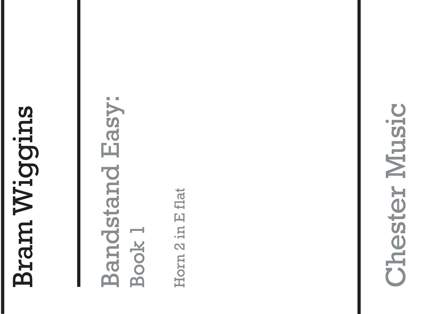 Bandstand Easy Book 1 (Horn 2 In Eb), Partie séparée pour cor en mi bémol