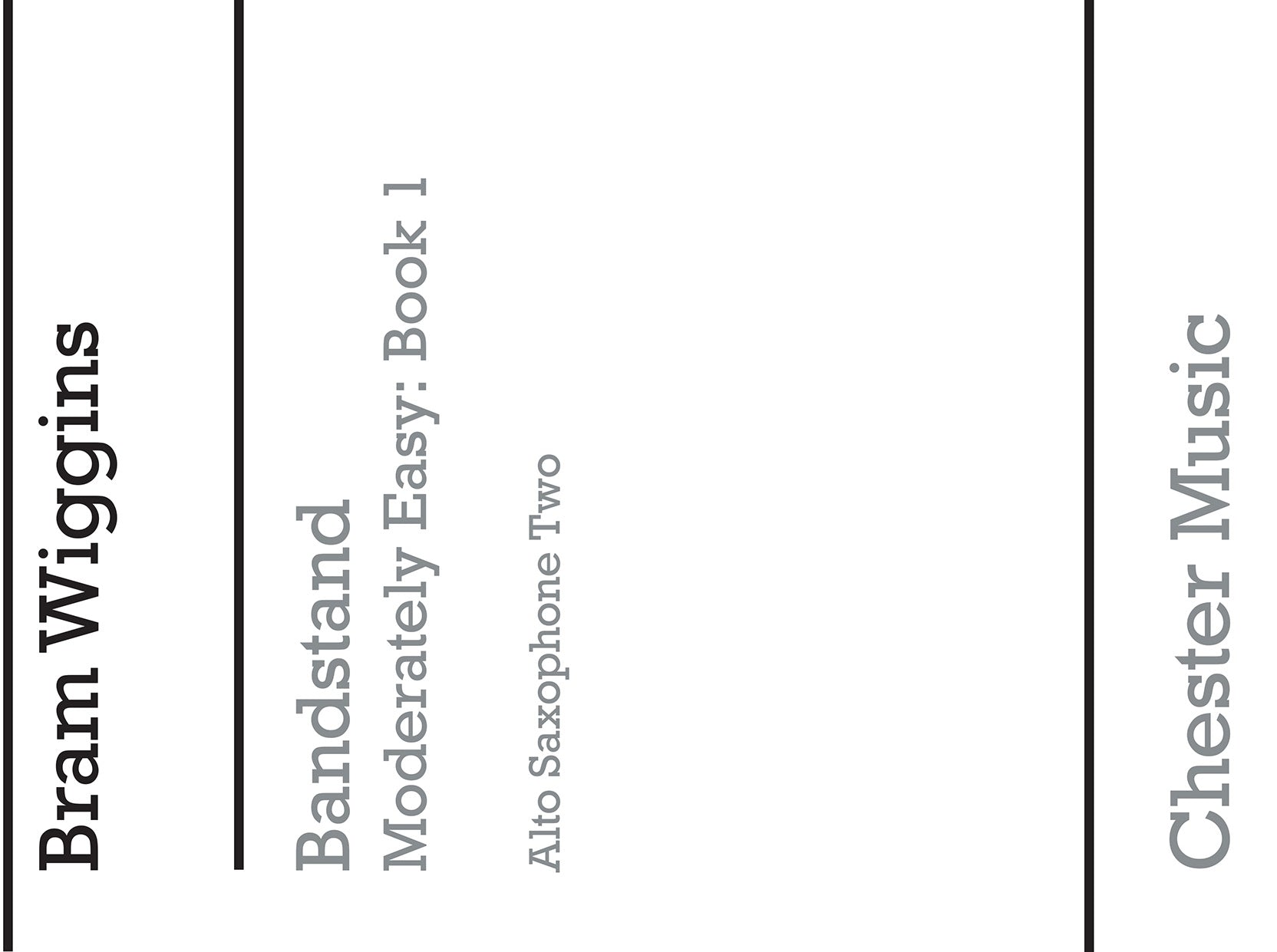 Bandstand Moderately Easy Book 1 (Alto Saxophone 2, Livre pour saxophone alto
