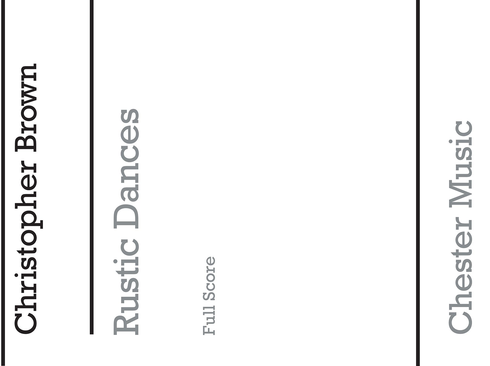 Playstrings Moderately Easy No. 10 Rustic Dances, Livre pour orchestre