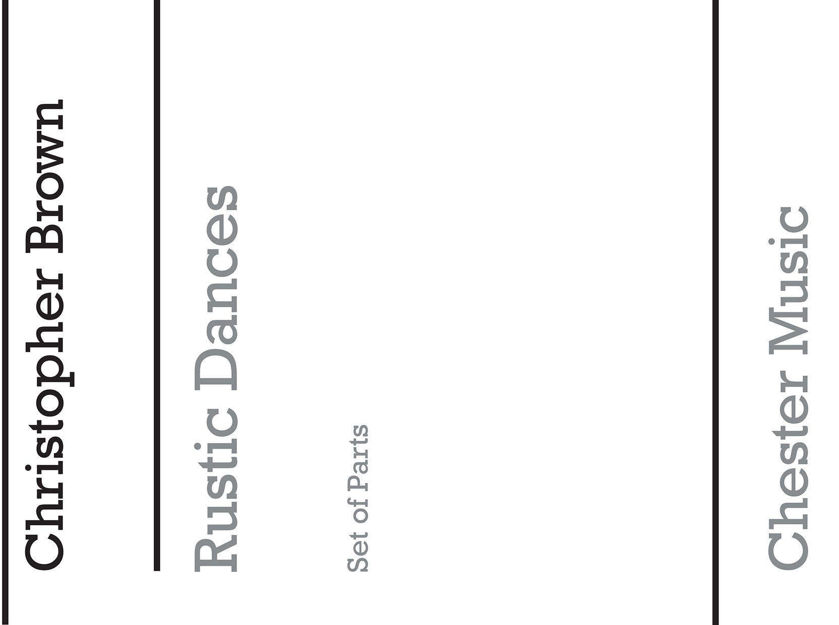 Playstrings Moderately Easy No. 10 Rustic Dances, Livre pour orchestre