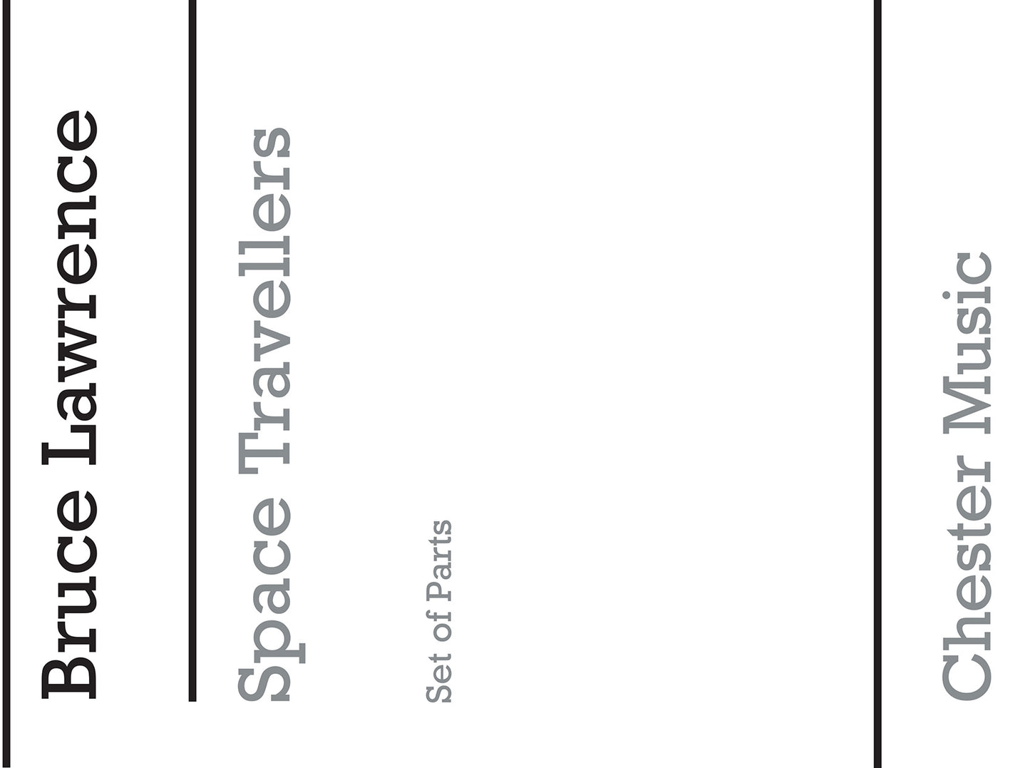 Playstrings No. 7 Bruce Lawrence: Space Travellers de Bruce Lawrence, Livre pour orchestre