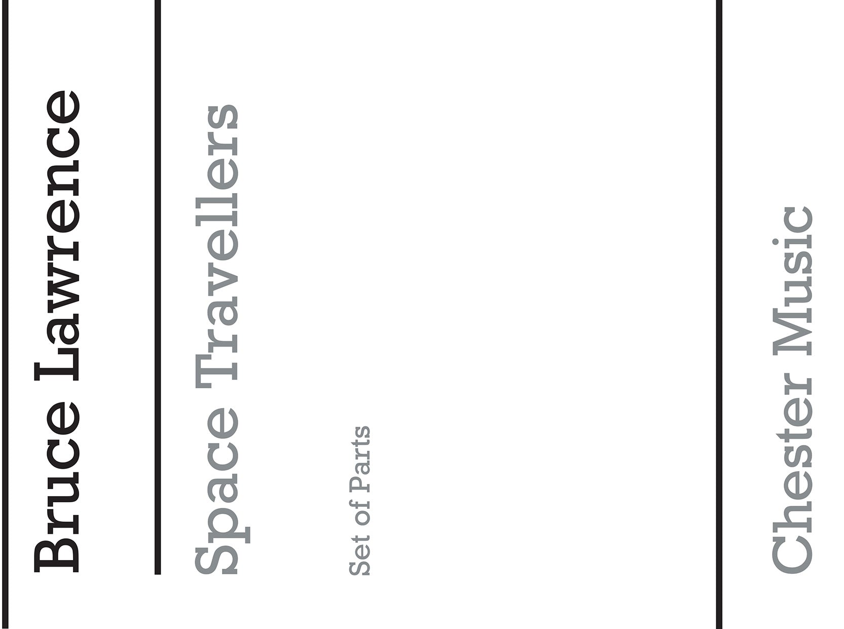 Playstrings No. 7 Bruce Lawrence: Space Travellers de Bruce Lawrence, Livre pour orchestre