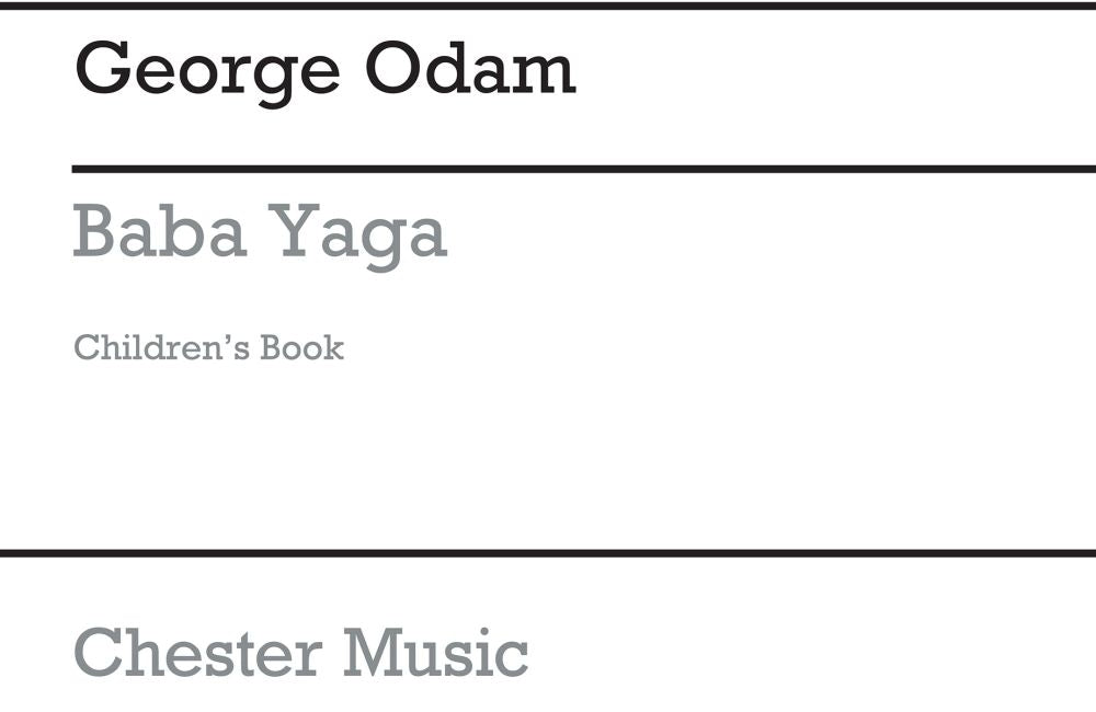 Baba Yaga Children's Book de George Odam, Livre pour melody Line et Flûte à bec et Percussion