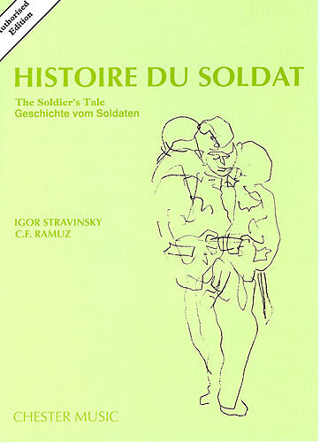 Histoire Du Soldat (The Soldier's Tale) de Igor Stravinsky, Partition d'étude pour ensemble de chambre
