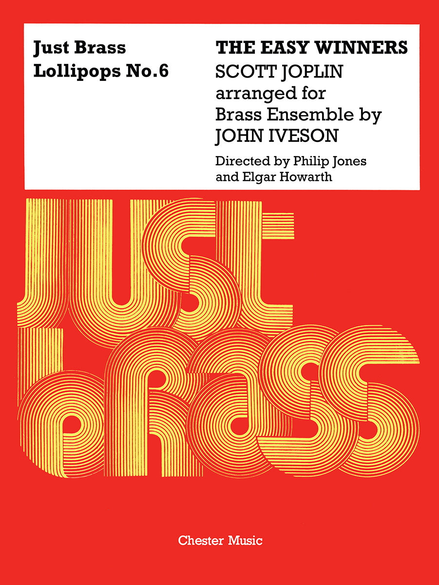 The Easy Winners de John Iveson, Partition + parties pour ensemble de cuivres