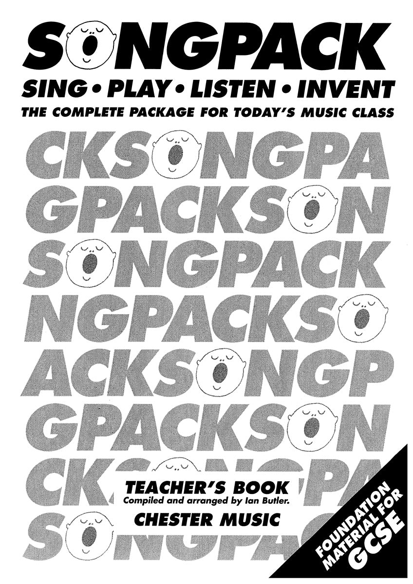 Songpack Teacher's Book, Livre pour voix et Flûte à bec et Percussion et Accompagnement de piano