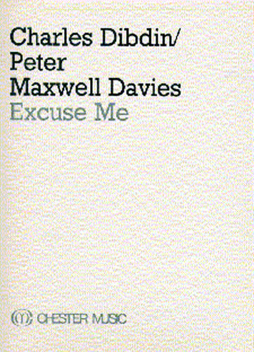 Excuse Me de Peter Maxwell Davies, Livre pour mezzo-soprano et Ensemble de chambre