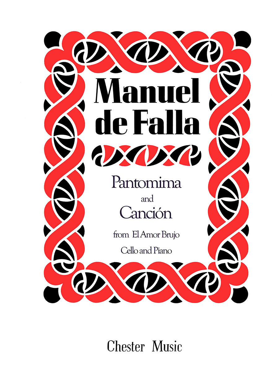 Pantomima And Cancion From El Amor Brujo de Manuel de Falla, Livre pour violoncelle et Piano