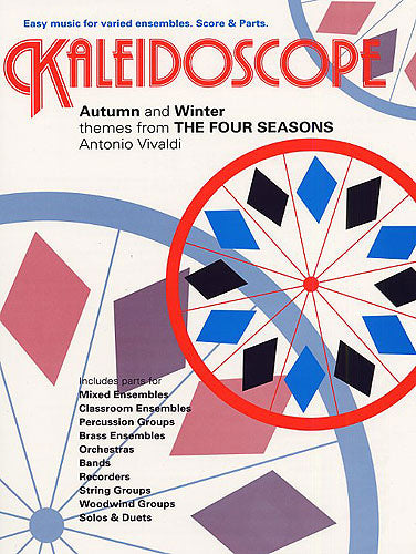 Kaleidoscope: Autumn & Winter de Antonio Vivaldi, Partition + parties pour ensemble flexible