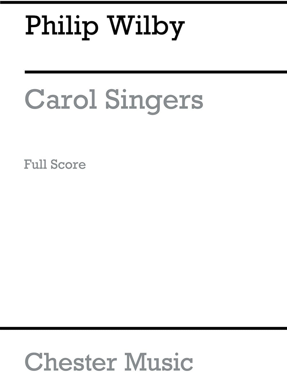 Playstrings Moderately Easy No. 16 Carol Singers de Philip Wilby, Livre pour orchestre