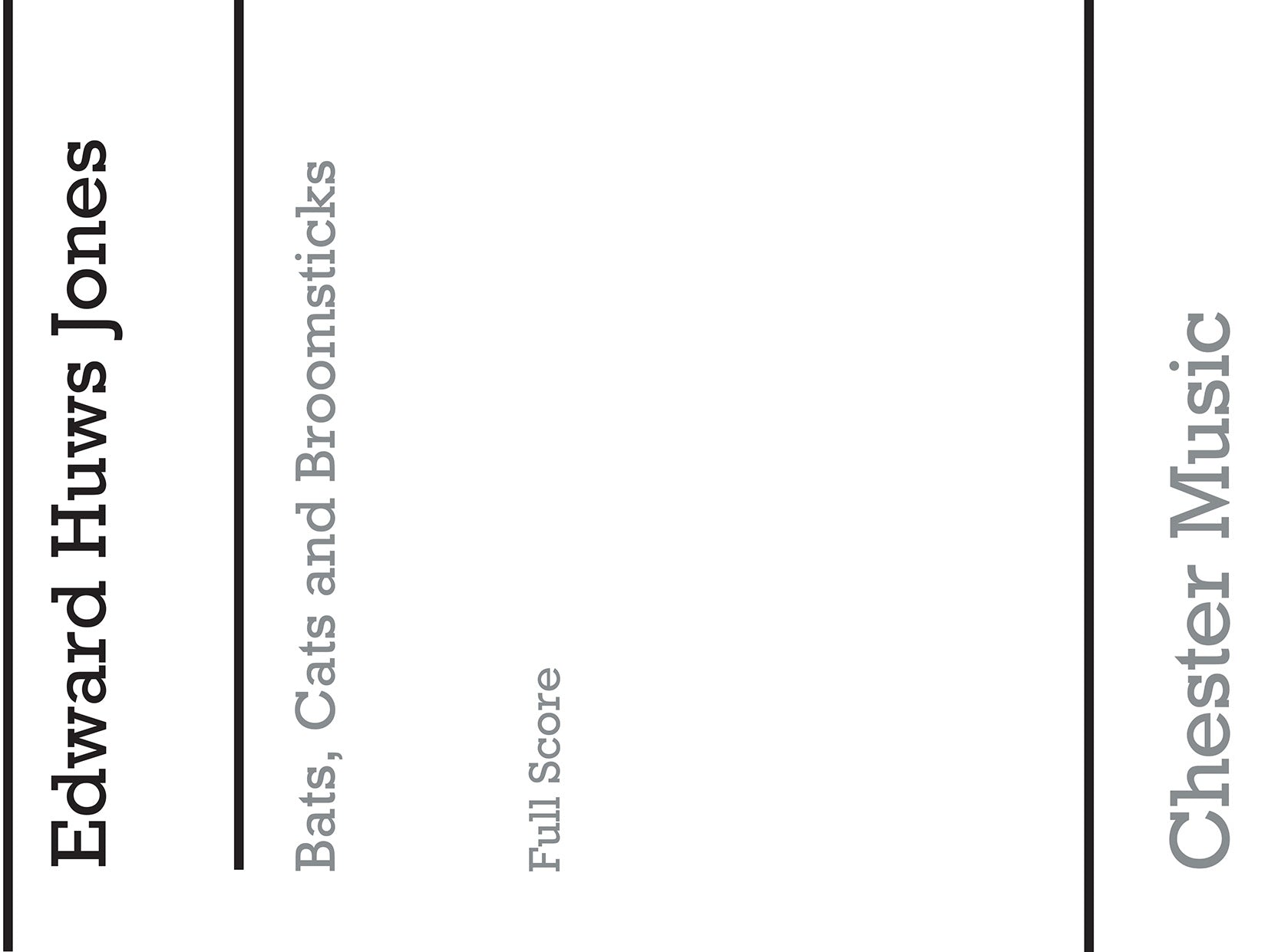 Playstrings No. 15 Bats, Cats And Broomsticks de Edward Huws Jones, Livre pour orchestre