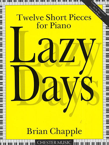 Lazy Days de Brian Chapple, Livre pour piano
