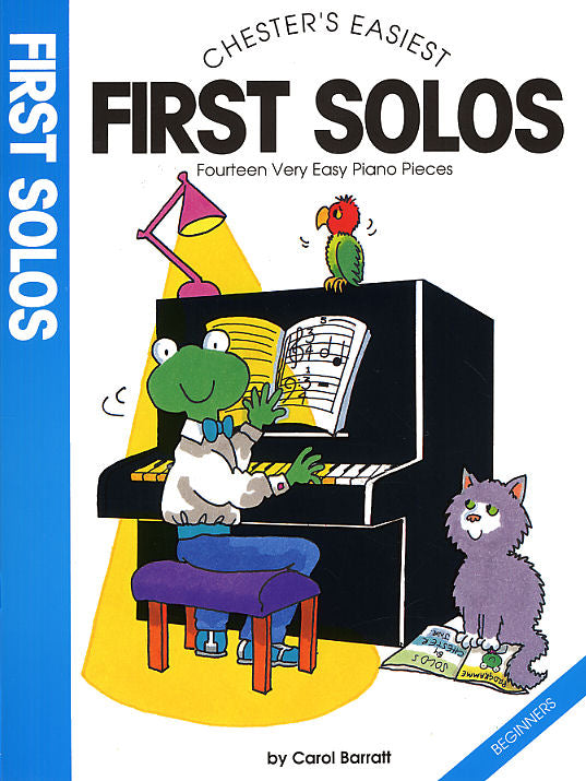 Chester's Easiest First Solos de Carol Barratt, Livre pour piano
