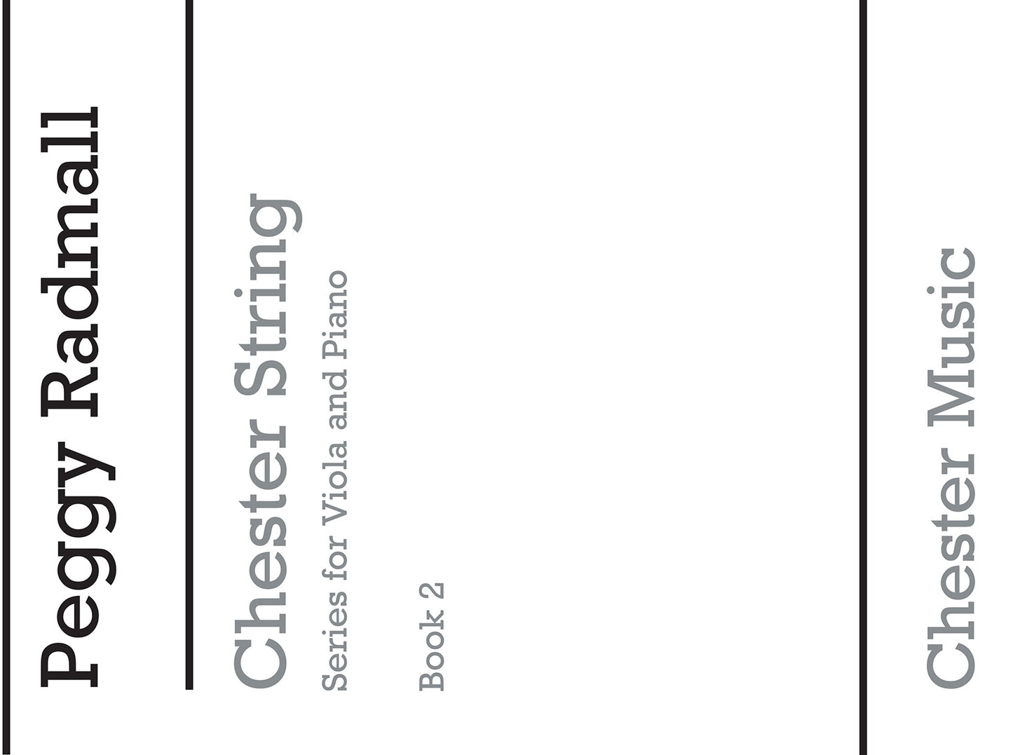 Chester String Series Viola Book 2 (Viola Part) de Peggy Radmall, Livre pour alto