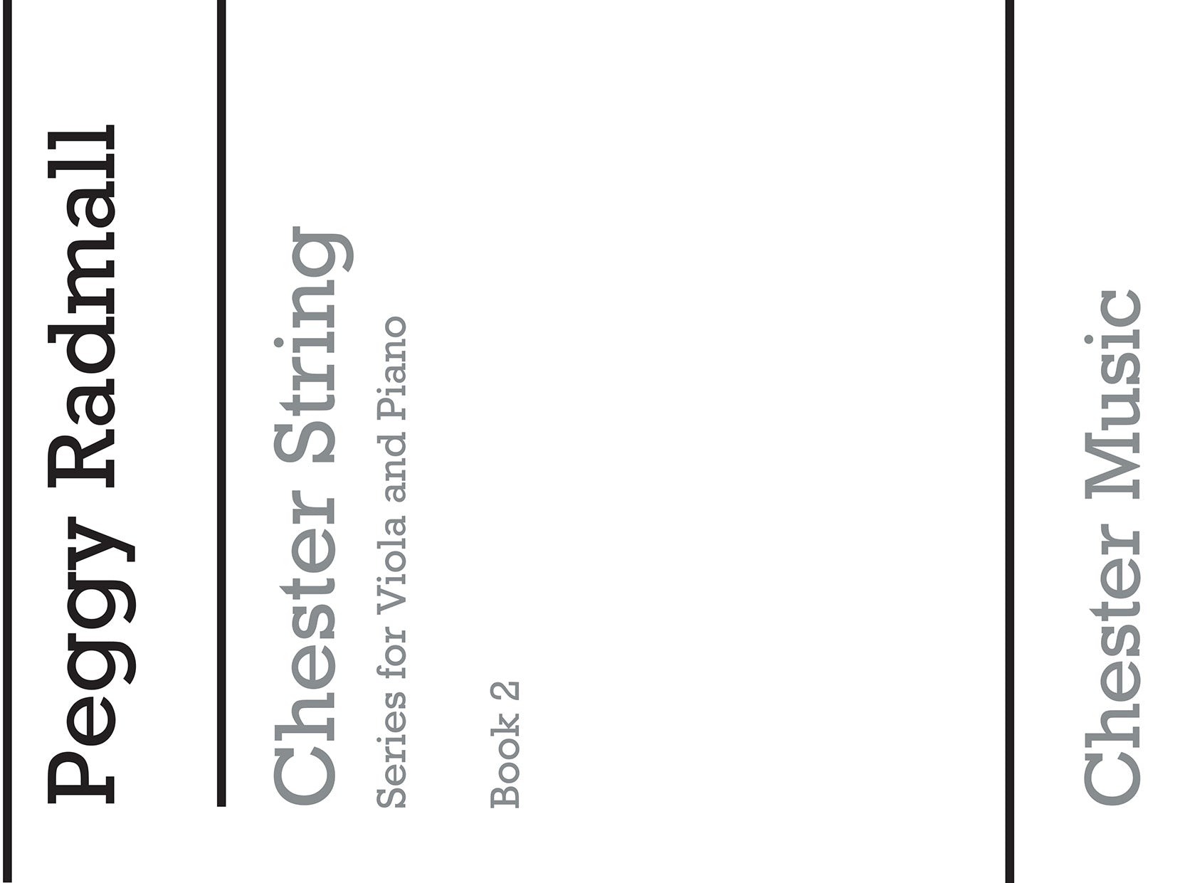 Chester String Series Viola Book 2 (Viola Part) de Peggy Radmall, Livre pour alto