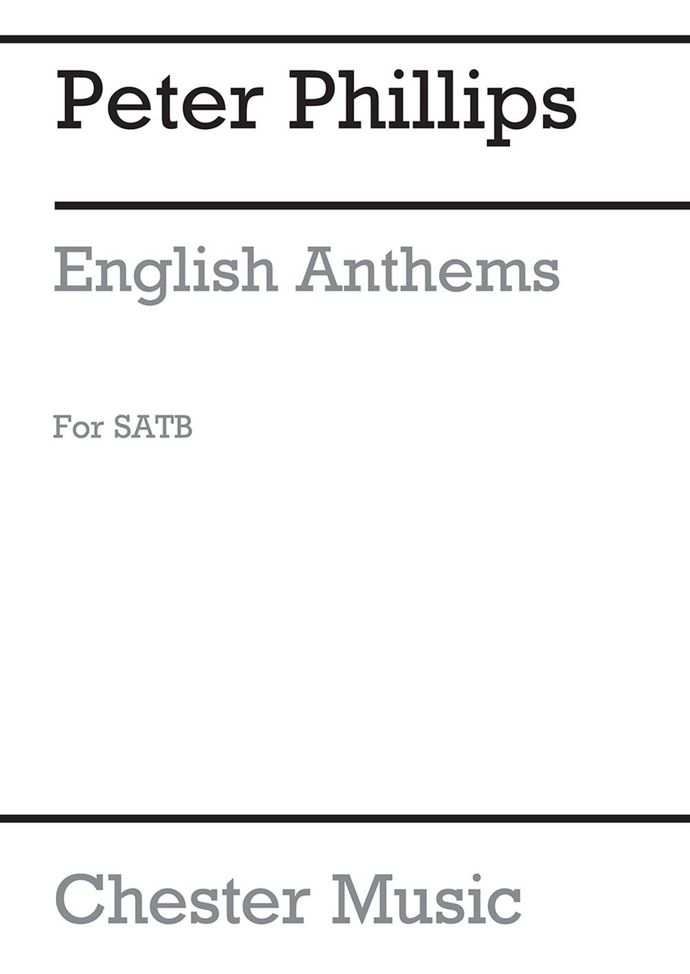 Anthems By Tallis, Sheppard And Contemporaries de John Sheppard, Partie séparée pour sATB