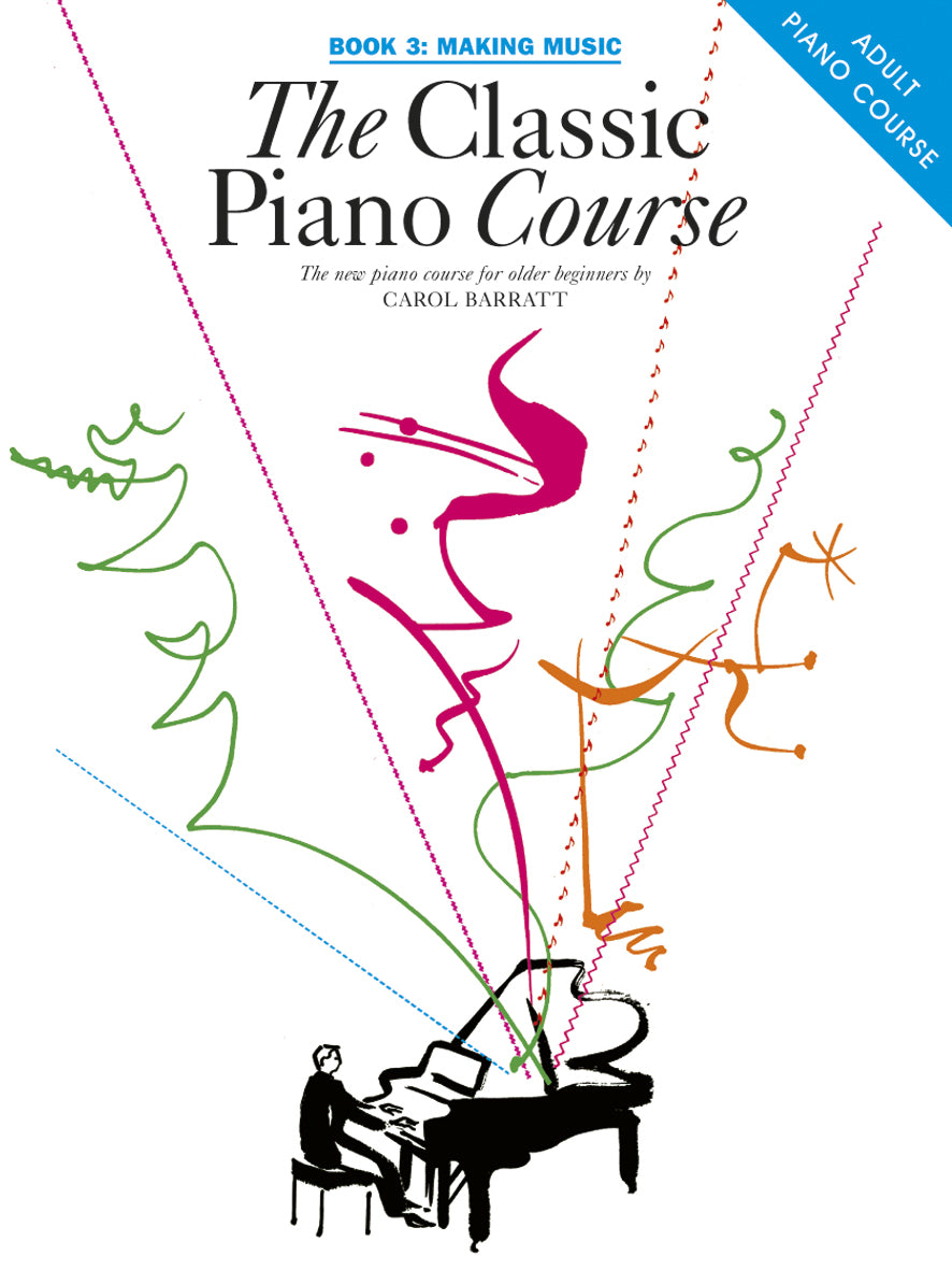 The Classic Piano Course Book 3: Making Music, Livre pour piano