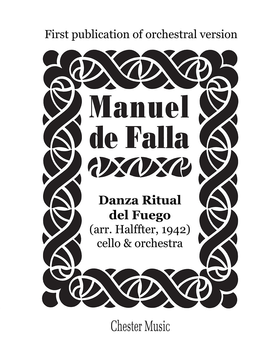 Danza Ritual del Fuego de Manuel de Falla, Livre pour orchestra and Cello Solo