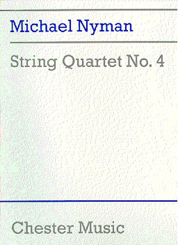 String Quartet No. 4 de Michael Nyman, Partition pour quatuor à cordes