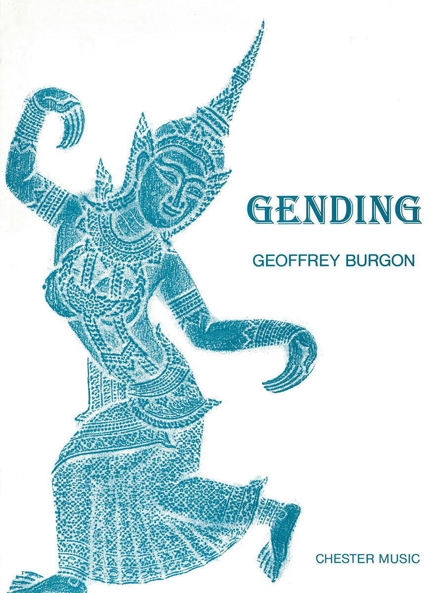 Gending (Full Score) de Geoffrey Burgon, Partition pour ensemble à vent et Percussion