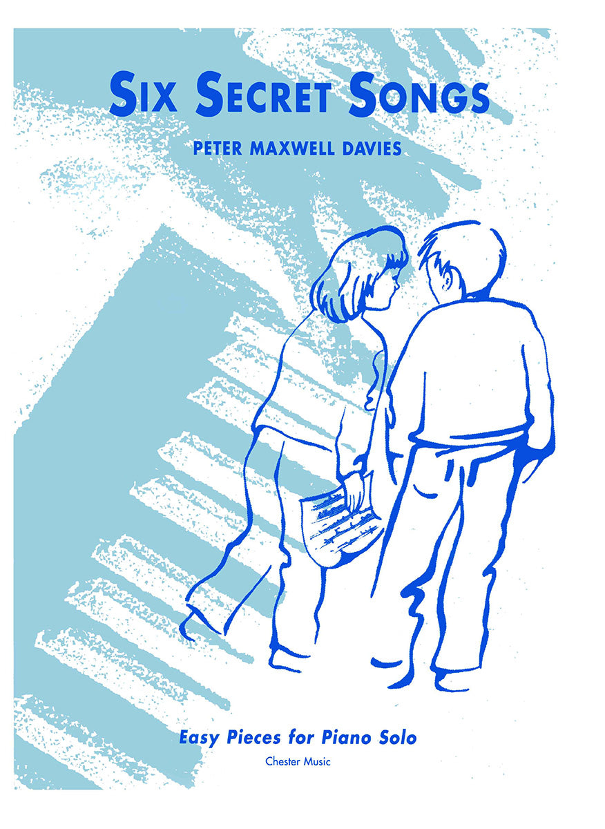 6 Secret Songs de Peter Maxwell Davies, Livre pour piano