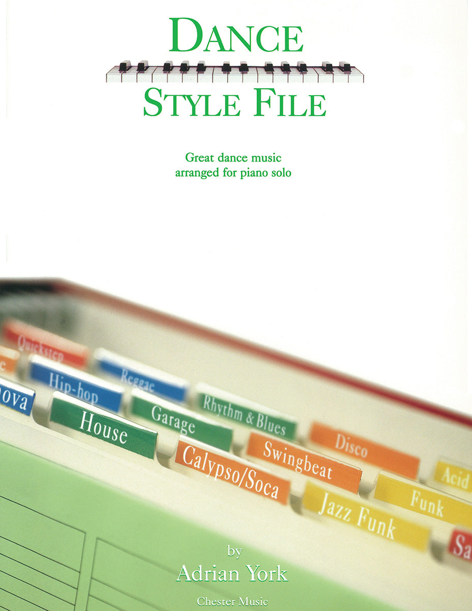 Dance Style File, Livre pour piano