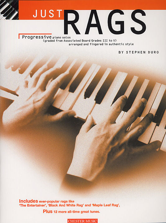 Just Rags: Progressive Piano Solos Grades III - V de S. Duro, Livre pour piano et Guitare