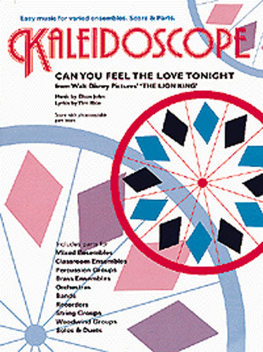 Can You Feel the Love Tonight de Elton John, Partition + parties pour ensemble flexible à 7 voix
