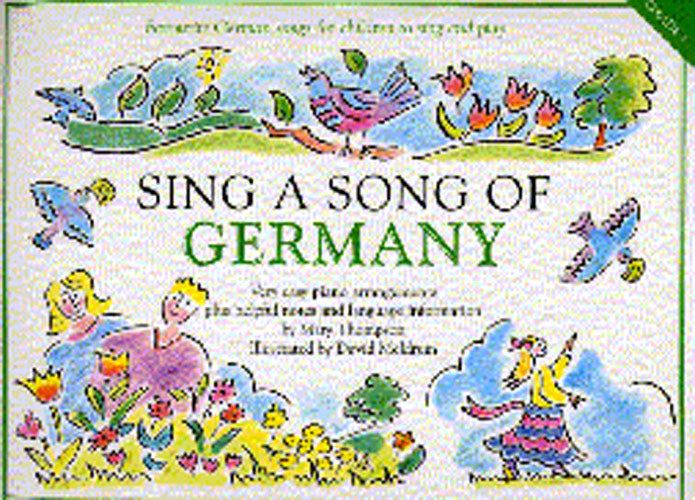 Sing A Song Of Germany, Livre pour piano et Chant et Guitare
