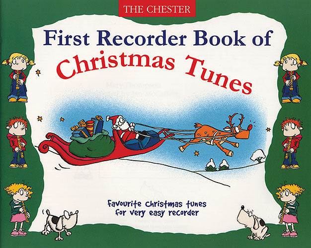 First Recorder Book Of Christmas Tunes, Livre pour flûte à bec