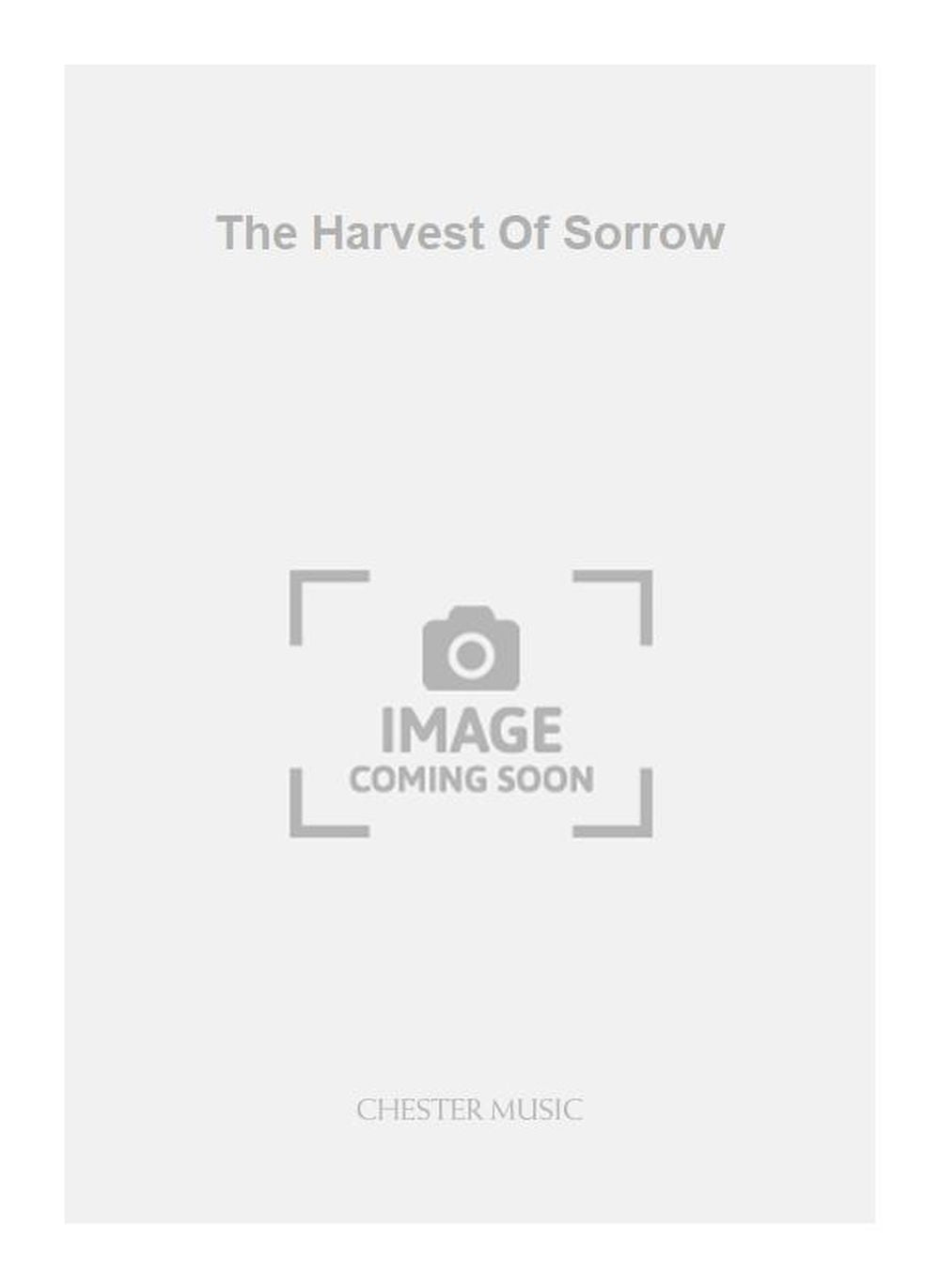The Harvest Of Sorrow de Sergei Rachmaninov, Livre pour voix et Piano
