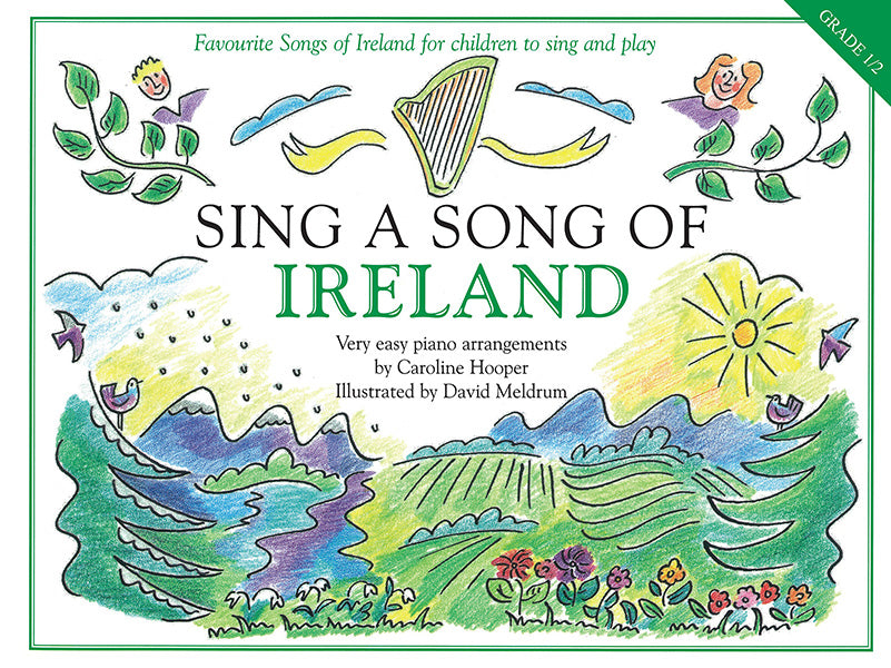 Sing A Song Of Ireland de Caroline Hooper, Livre pour piano