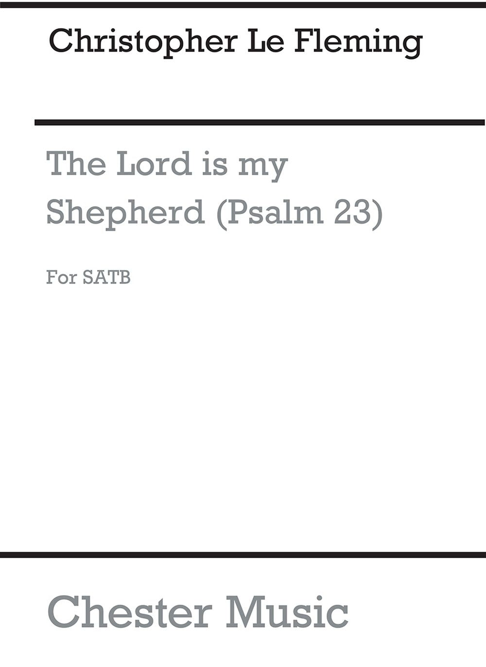 Five Psalms - No.3 Only de Christopher Le Fleming, Partition chorale pour sATB