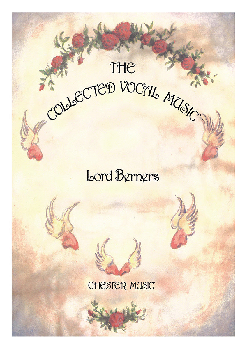 The Collected Vocal Music (Second Edition 2000) de Lord Berners, Livre pour voix et Piano